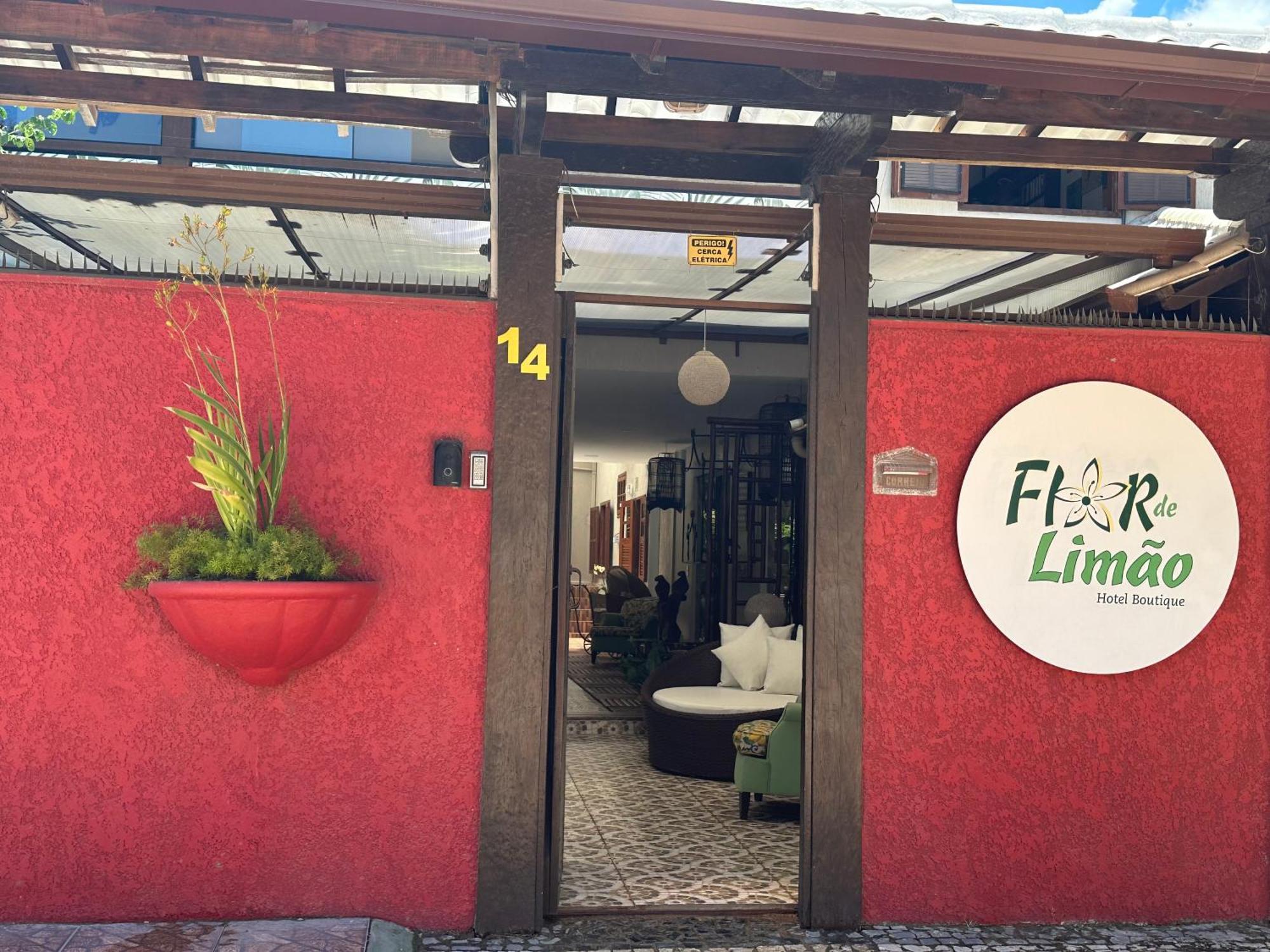 Flor De Limao Hotel Boutique Coroa Vermelha Exterior foto